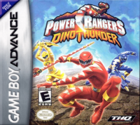 Power Rangers: Dino Thunder PAL GameBoy Advance  box art